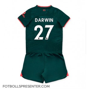 Liverpool Darwin Nunez #27 Tredje tröja Barn 2022-23 Kortärmad (+ korta byxor)